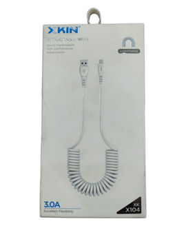 کابل شارژر ایکس کین فنری میکرو (xkin) micro مدل XK X104