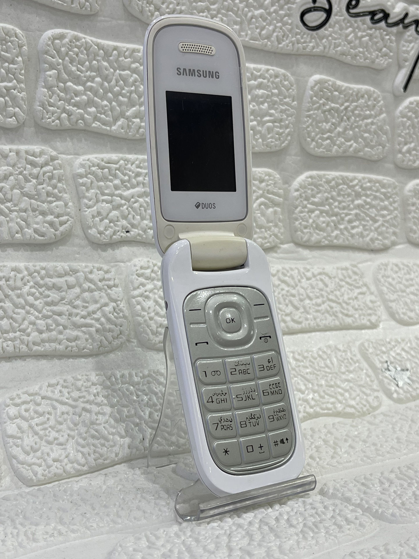 گوشی موبایل سامسونگ Samsung GT-E1272 (سفید و سرمه‌ای)