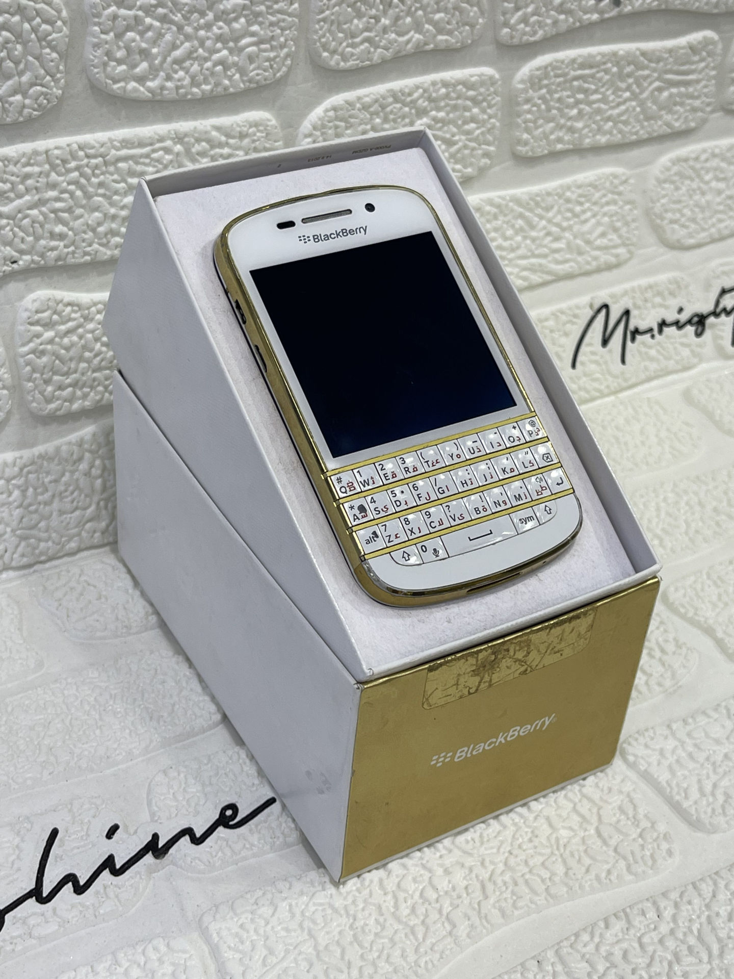 گوشی موبایل بلک بری BlackBery Q10 Gold ( اصلی )