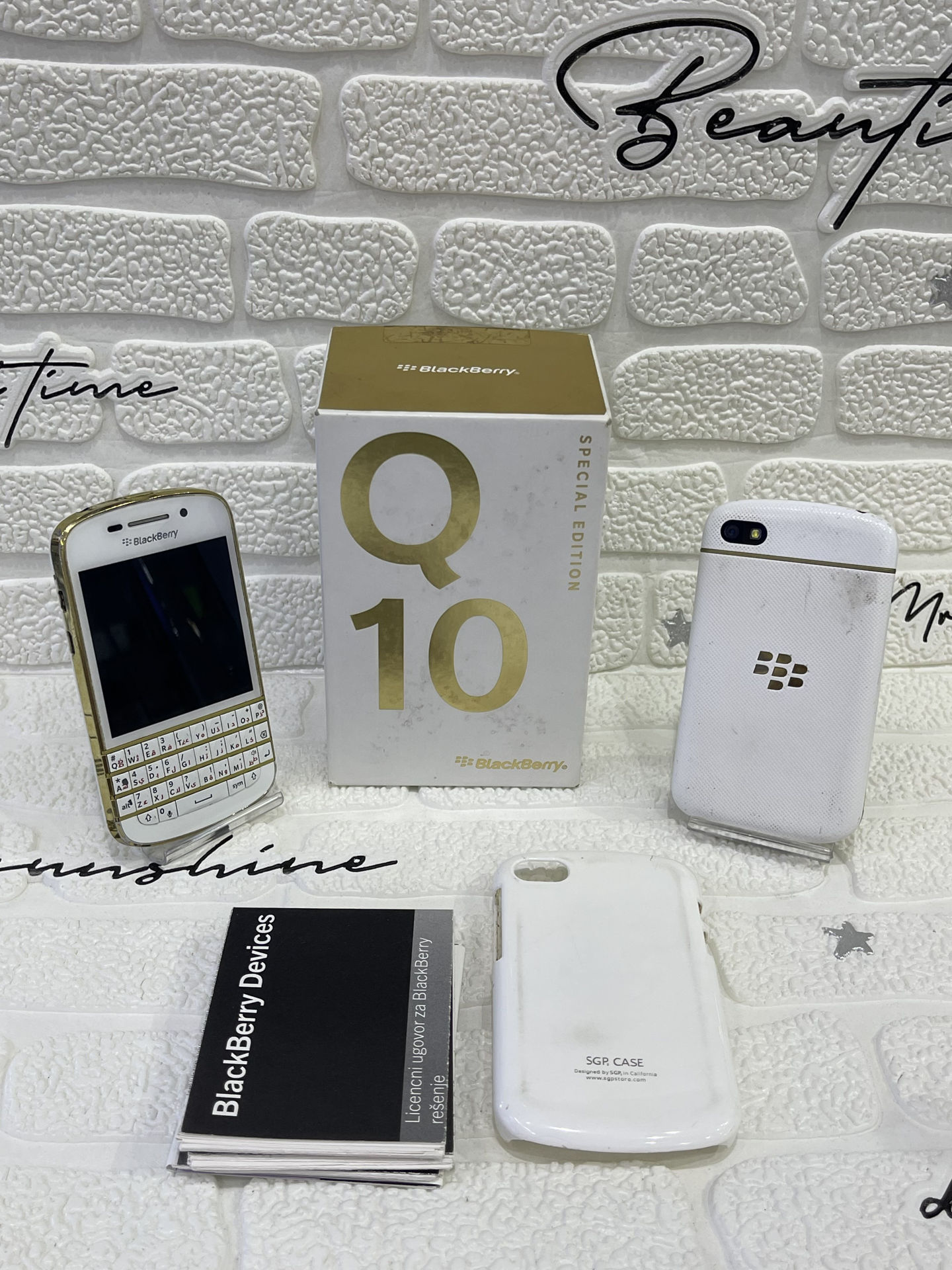 گوشی موبایل بلک بری BlackBery Q10 Gold ( اصلی )