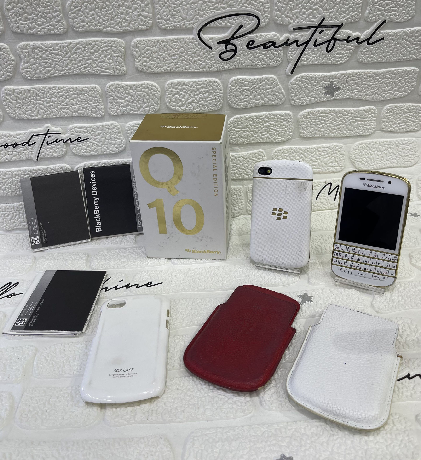گوشی موبایل بلک بری BlackBery Q10 Gold ( اصلی )