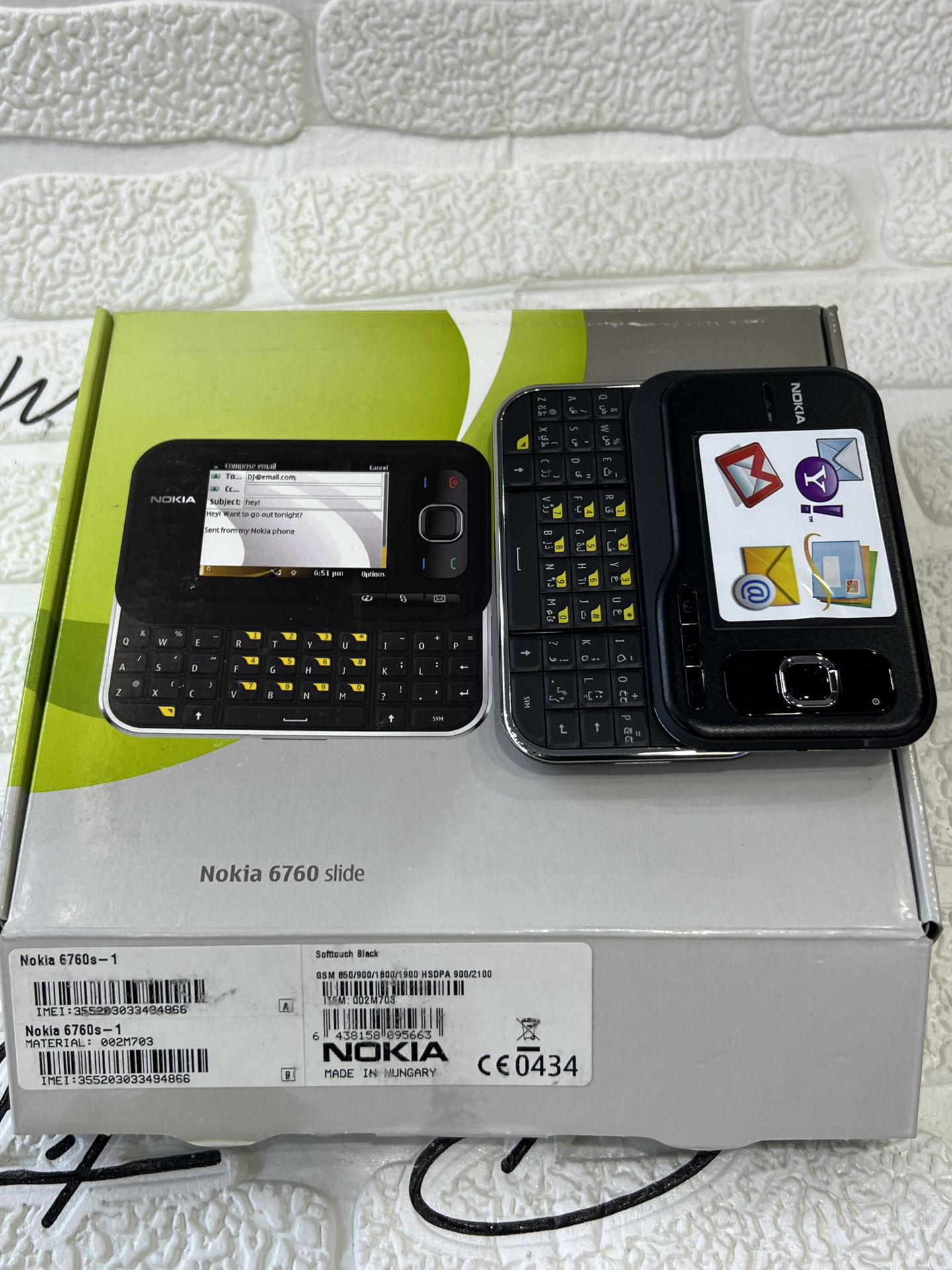 گوشی موبایل نوکیاnokia6760آکبند و اورجینال